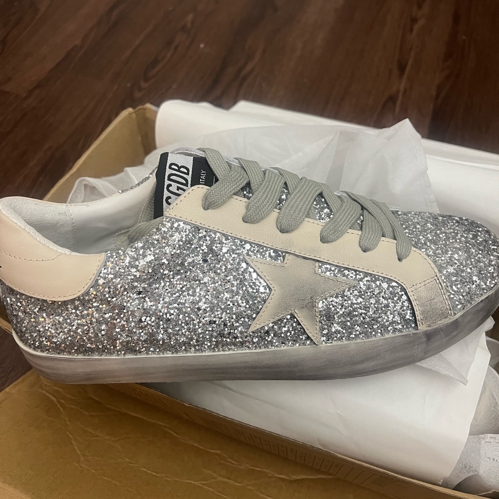 Golden goose sparkle sneaker dupes